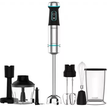 Cecotec Power TitanBlack 1200 XL PerfectCream&Crush rankinis blenderis, 1200 W, nerūdijantis plienas/juoda