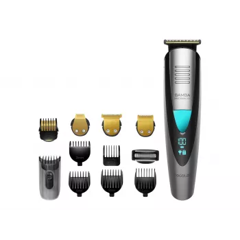Cecotec PrecisionCare Pro 5-in-1 belaidis šlapio ir sauso kirpimo trimeris, 13 ilgio nustatymų, juodas/sidabrinis