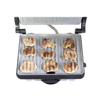 Cecotec Rock'nGrill 1000 elektrinis grilis, 1000 W, juodas/nerūdijantis plienas