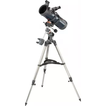 Celestron Astromaster 130EQ Reflektoriaus Teleskopas 33x Juoda, Mėlyna, Pilka