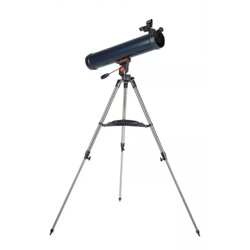 Celestron LT 76AZ Reflektoriaus teleskopas 35x padidinimas juodas/mėlynas