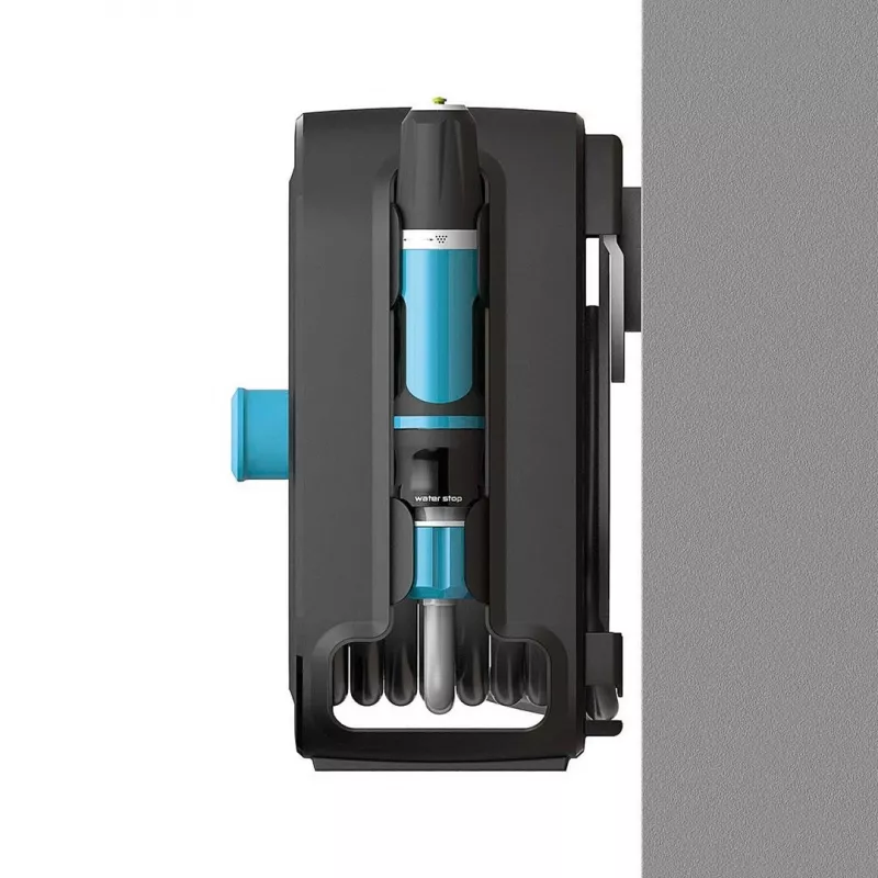 CELLFAST C55-400 Black Drum Box žarnos ritė, 60 m talpa, su rankena, atspari UV ir šalčiui