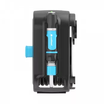 CELLFAST C55-400 Black Drum Box žarnos ritė, 60 m talpa, su rankena, atspari UV ir šalčiui
