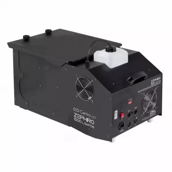 CentoLight Zephiro 1500 Low Fog mašina - 1500W žemės rūko generatorius su DMX, belaidžiu nuotolinio valdymo pultu, 2,5L talpa