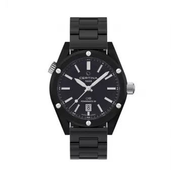 CERTINA DS Action Diver Automatic 43mm Black Dial NATO Strap Vyriškas Laikrodis C041407390510