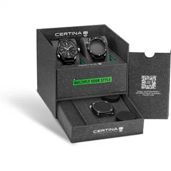 CERTINA DS Action Diver Automatic 43mm Black Dial NATO Strap Vyriškas Laikrodis C041407390510