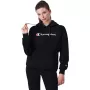 Champion Moteriškas gobtuvinis megztinis, juodas, 117529 KK001, XL dydis