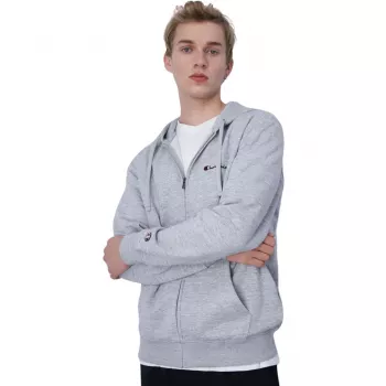 Champion vyriškas užtrauktukinis gobtuvas pilkas EM021 S dydis