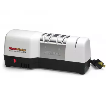 Chef'sChoice Hybrid Diamond Hone 270 Electric Knife Sharpener Black/White