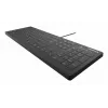 CHERRY Contour Design Active Key AK-C8112 pilno dydžio laidinė USB klaviatūra, žirkliniai jungikliai, QWERTZ išdėstymas, juoda