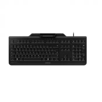 CHERRY SECURE BOARD 1.0 FRANCE klaviatūra, prancūziškas AZERTY išdėstymas, laidinis USB, juoda
