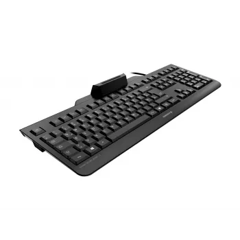 CHERRY SECURE BOARD 1.0 FRANCE klaviatūra, prancūziškas AZERTY išdėstymas, laidinis USB, juoda