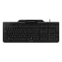 CHERRY SMART BOARD 1150 Laidinė klaviatūra su integruotu išmaniųjų kortelių skaitytuvu, USB, QWERTY, juoda JK-A1150EU-2