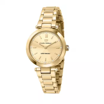 Chiara Ferragni O'Clock moteriškas laikrodis R1953103504 34 mm sidabrinis nerūdijantis plienas