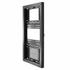 Chief LW Series Impact On-Wall Kiosk – portretinis korpusas 55 colių ekranui, užrakinamas, juodas