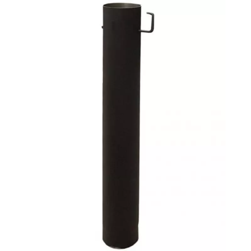 Dūmtraukio vamzdis 130 mm skersmens, 1 m ilgio, nerūdijantis plienas AISI 304, vienasienis
