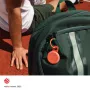 Chipolo LOOP – Įkraunamas Bluetooth sekiklis su silikonine kilpa, skirtas iOS ir Android, 4 rinkinys (anglies, kreidos, tamsiai mėlynos, koralų spalvos)