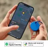 Chipolo POP – Bluetooth Tracker su keičiama baterija, skirtas iOS ir Android, 4 vnt. rinkinys – juoda, balta, raudona, mėlyna