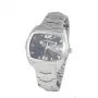 CHRONOTECH CT2188L-02M Vyriškas analoginis kvarcinis laikrodis 41mm plieninis korpusas juodas ciferblatas sidabrinė apyrankė