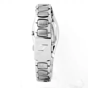 CHRONOTECH Woman CT7932L-52M Kvarcinis analoginis laikrodis 28 mm nerūdijančio plieno tinklinė apyrankė sidabrinė