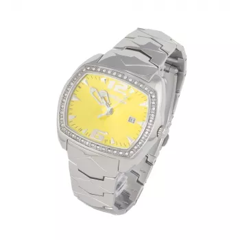 CHRONOTECH Moteriškas Laikrodis CT2188LS-05M Analoginis Kvarcinis 40mm Sidabrinis Nerūdijančio Plieno Milano Tinklelio Apyrankė