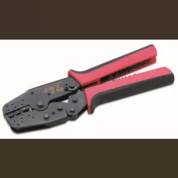 Cimco 5 dalių presavimo replių rinkinys su keičiamomis matricomis izoliuotiems ir neizoliuotiems jungikliams, 0,5-6 mm², Click 'n' Crimp 106002