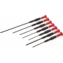 CIMCO Precision Screwdriver Set 111901, 7 dalių, plokšti/Phillips