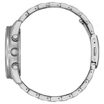CITIZEN Eco-Drive Chronograph Watch CA0770-72X 43mm Nerūdijančio Plieno Žalias Ciferblatas Vyriškas
