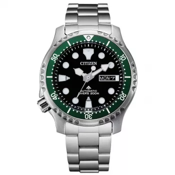 CITIZEN Vyriškas automatinis nardymo laikrodis NY0084-89E 42mm nerūdijantis plienas