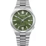CITIZEN Vyriškas automatinis laikrodis NJ0159-86X 40mm Auksinio atspalvio nerūdijantis plienas Žalias ciferblatas