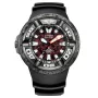 Citizen Promaster Diver Eco-Drive vyriškas laikrodis BJ8059-03Z 48 mm, juodas ciferblatas, juodas poliuretano dirželis