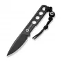 CIVIVI Fixed Circulus Black SW fiksuoto peilio ašmenų peilis