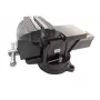 Veržlė su priekalu VG135 100 mm su 360° pasukamu pagrindu