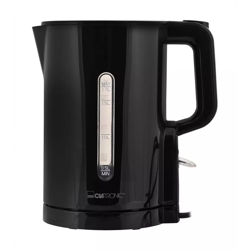 Clatronic WK 3835 belaidis elektrinis virdulys, 1,7 l, 2200 W, juodos spalvos plastikas