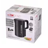 Clatronic WK 3835 belaidis elektrinis virdulys, 1,7 l, 2200 W, juodos spalvos plastikas