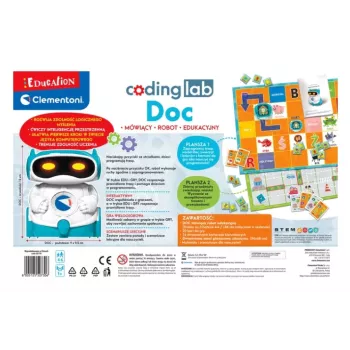 Clementoni DOC edukacinis robotas lenkų kalba 50730