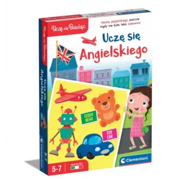 Clementoni edukacinis žaidimas „Aš mokausi anglų kalbos“ (lenkų kalba) 28350