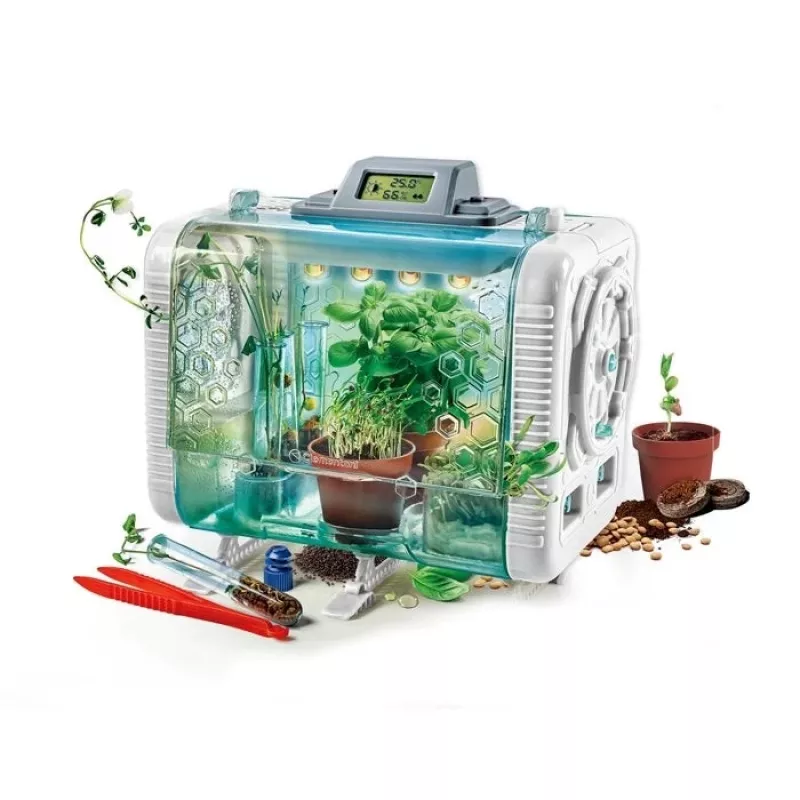Clementoni Naukowa Zabawa – High-Tech Greenhouse Lab: Eksperymenty Botaniczne