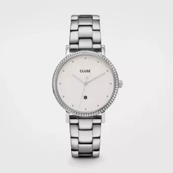 CLUSE Minuit moteriškas laikrodis CW0101209008 33 mm rožinis auksas