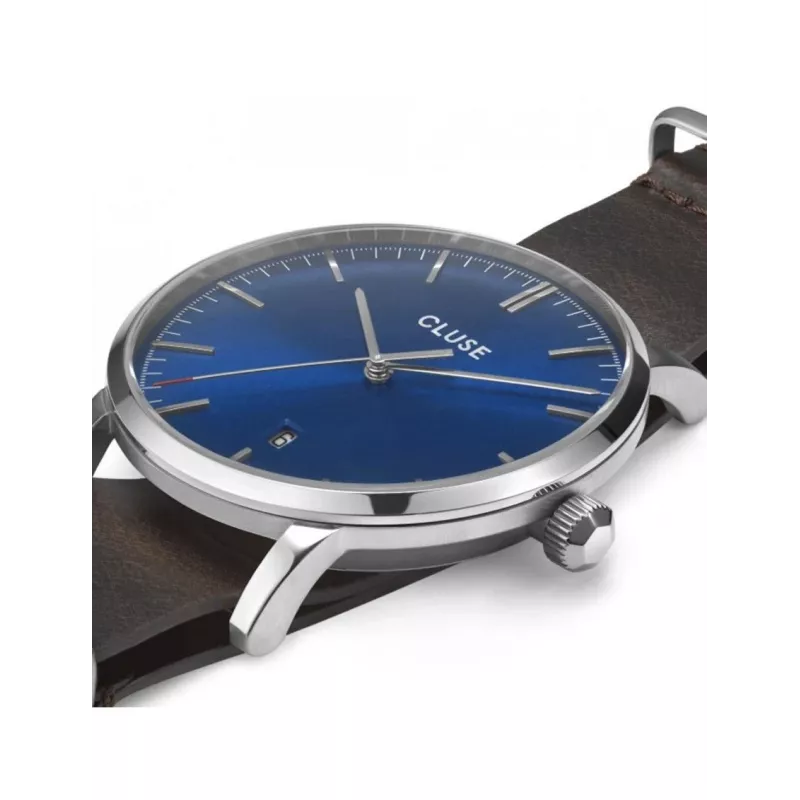 CLUSE Minuit moteriškas laikrodis CW0101501008 40 mm rožinis auksas nerūdijantis plienas tinklelis