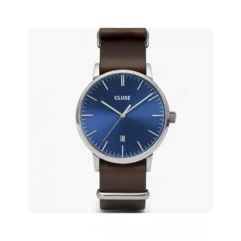 CLUSE Minuit moteriškas laikrodis CW0101501008 40 mm rožinis auksas nerūdijantis plienas tinklelis