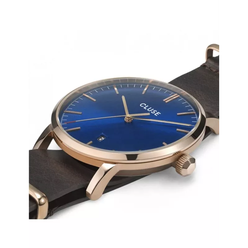 CLUSE Minuit moteriškas laikrodis CW0101501009 33 mm auksinis nerūdijančio plieno tinklelis