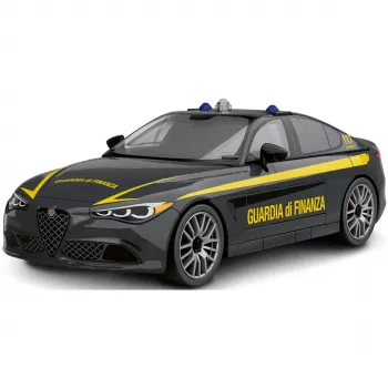 Cobi Konstrukcinis Blokelių Modelis Alfa Romeo Giulia Quadrifoglio Guardia di Finanza 1:35