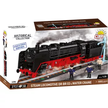 COBI DR BR 03 Steam Locomotive & Water Crane - Executive Edition (Scale 1:35)