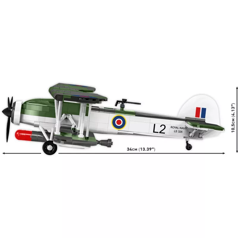 COBI Fairey Swordfish 1:72 Plastikinis Modelio Rinkinys