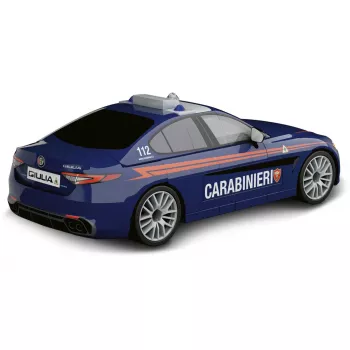 Cobi Alfa Romeo Giulia Quadrifoglio Carabinieri statybiniai kubeliai 1:35