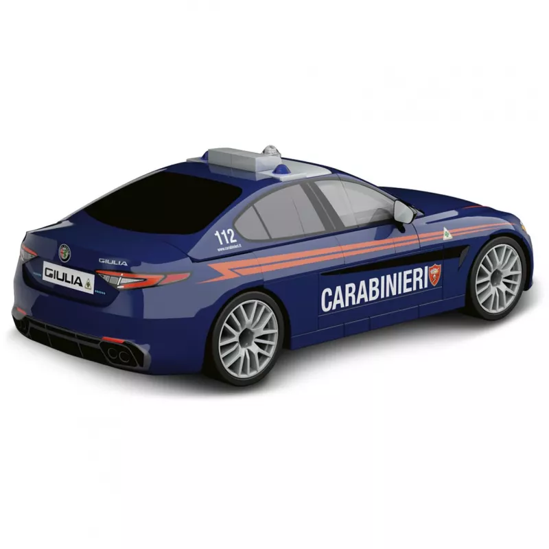 Cobi Alfa Romeo Giulia Quadrifoglio Carabinieri statybiniai kubeliai 1:35