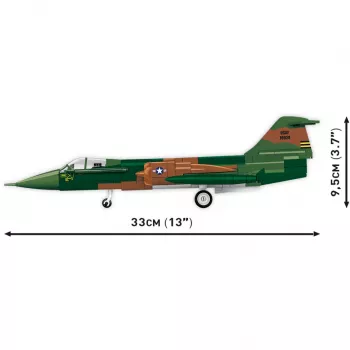 Cobi Lockheed F-104 Starfighter statybinės kaladėlės (370 dalių)