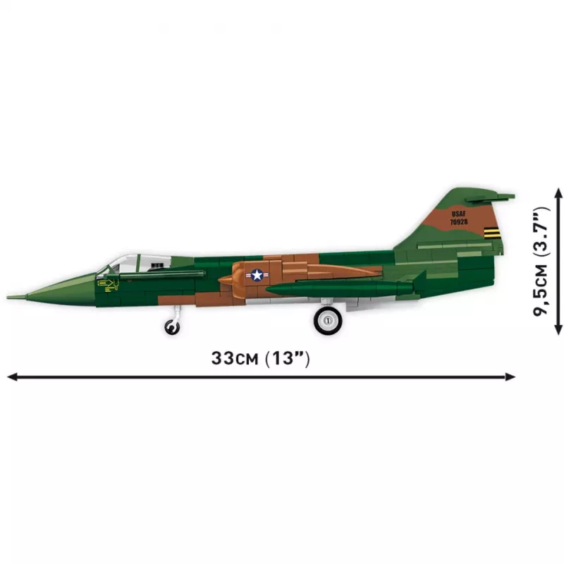 Konstruktorius COBI Lockheed F-104 Starfighter