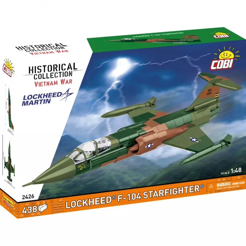 Konstruktorius COBI Lockheed F-104 Starfighter